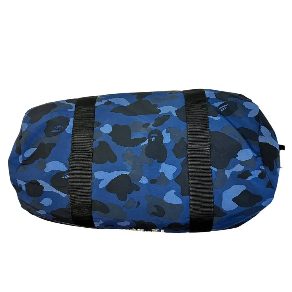 Bape Blue Camo Medium Carry On Duffle Bag